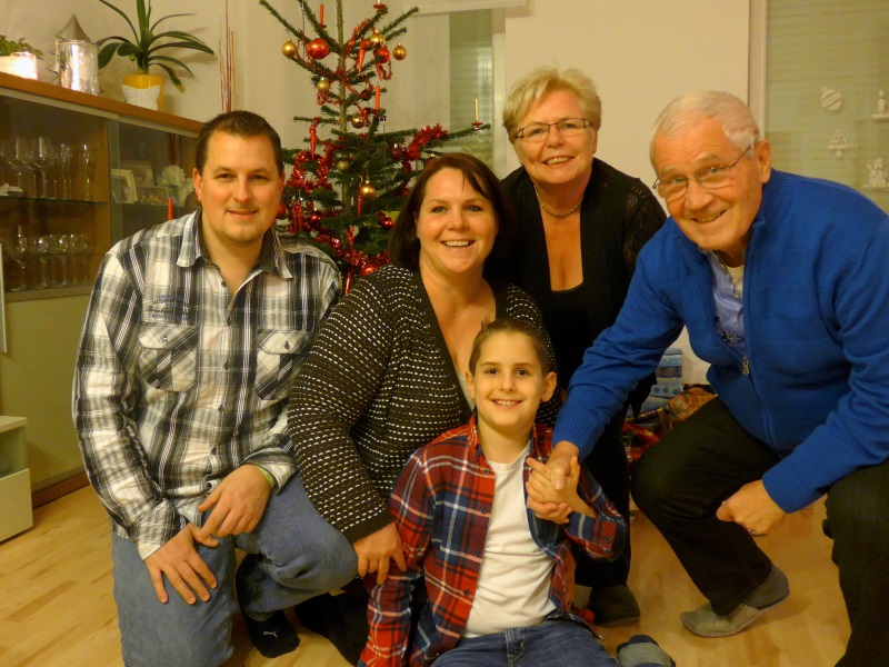 Weihnachten mit der Familie